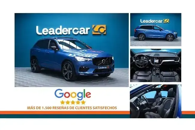 Usado Volvo XC60 R-Design 235 CV (172 kW) 2021 Azul SUV