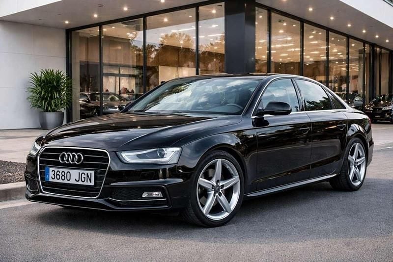 Usado Audi A4 S-Line 177 CV (130 kW) 2015 Negro Berlina