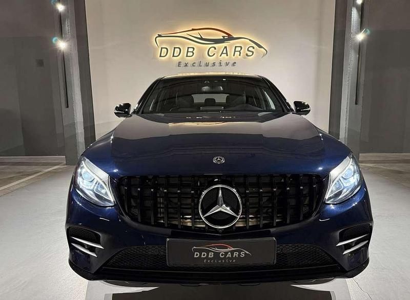 Usado Mercedes GLC220 170 CV (125 kW) 2019 Azul Coupe
