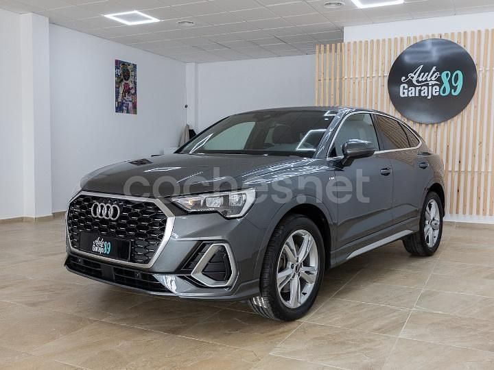 Usado Audi Q3 Sportback S-Line 190 CV (139 kW) 2021 Gris / plata SUV