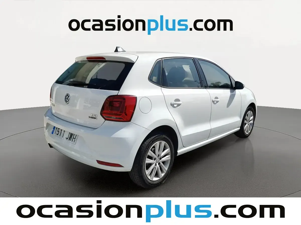 Usado VW Polo 90 CV (66 kW) 2017 Blanco Utilitario