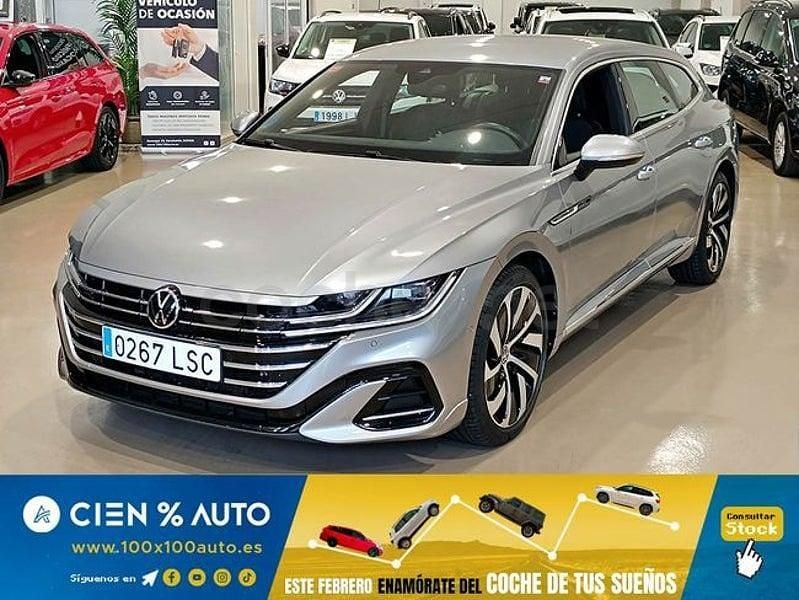 Usado VW Arteon R-line 218 CV (160 kW) 2021 Gris / plata Familiar