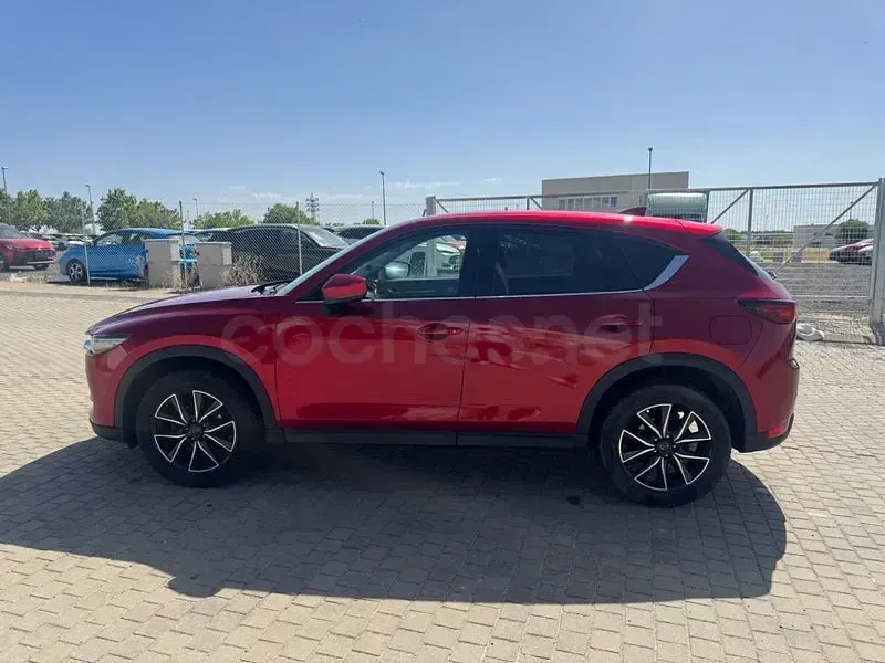 Usado Mazda CX-5 150 CV (110 kW) 2018 Granate SUV