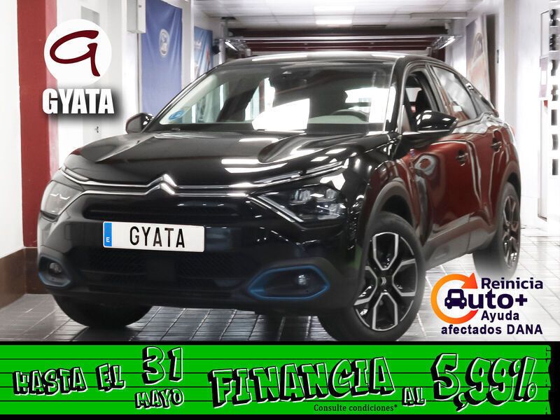 Negro Usado 2023 Citroën e-C4 Feel SUV | 16.890 € (Precio justo) - Imagen 1/4