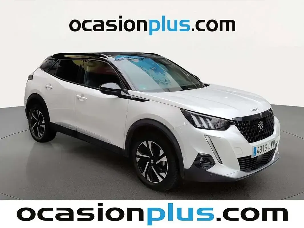 Usado Peugeot 2008 GT 131 CV (96 kW) 2022 Blanco SUV