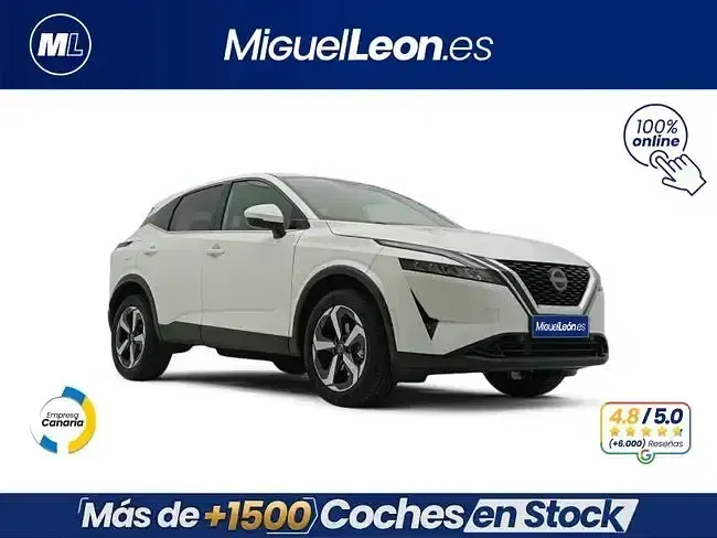 Usado Nissan Qashqai N-Connecta 140 CV (102 kW) 2023 Blanco SUV