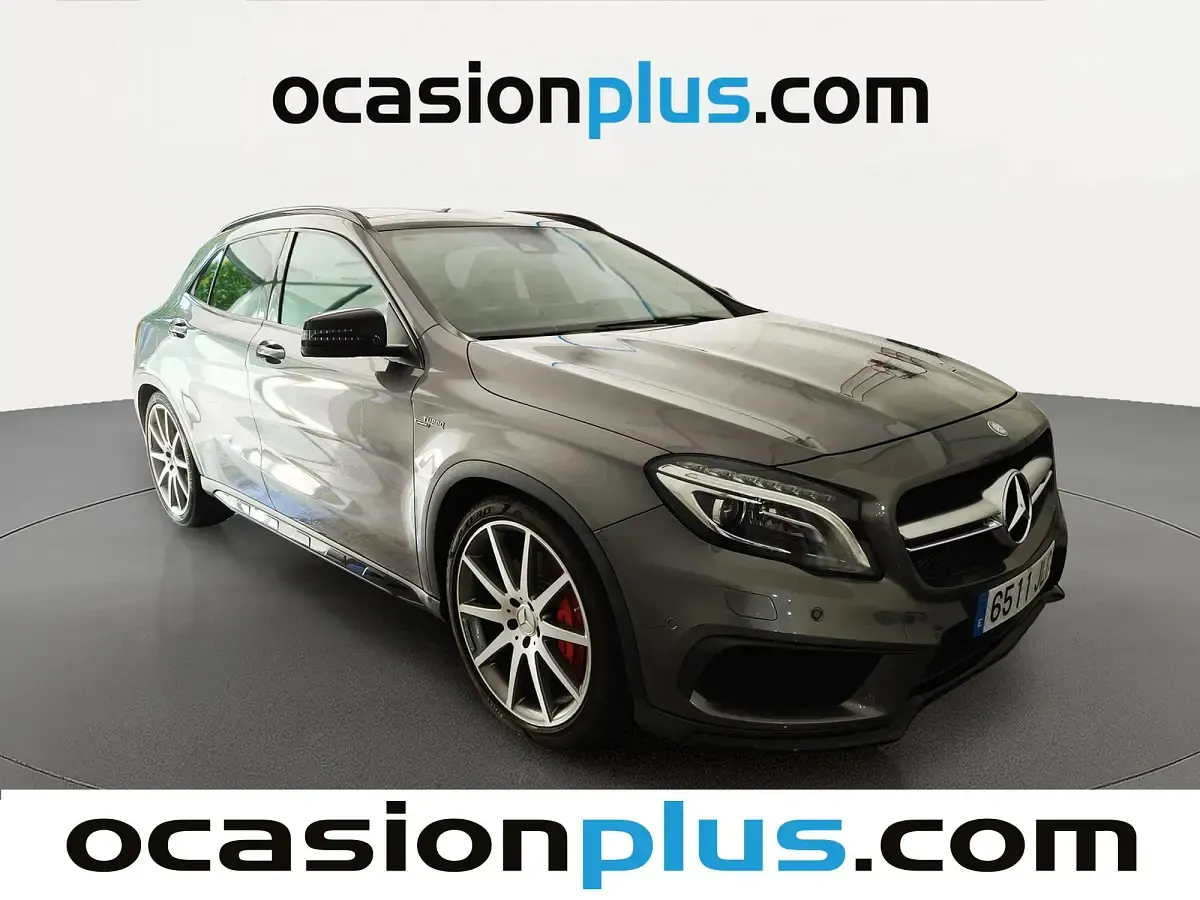Usado Mercedes GLA45 AMG AMG 381 CV (280 kW) 2016 Gris SUV