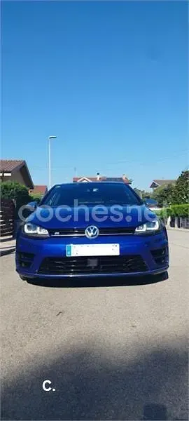 Usado VW Golf VII R 300 CV (220 kW) 2016 Azul Berlina