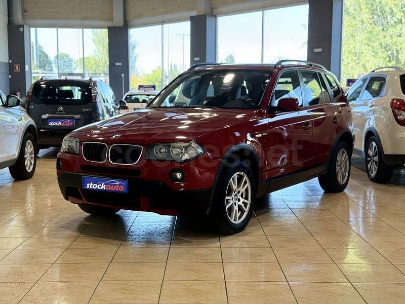 Usado BMW X3 150 CV (110 kW) 2007 Rojo SUV