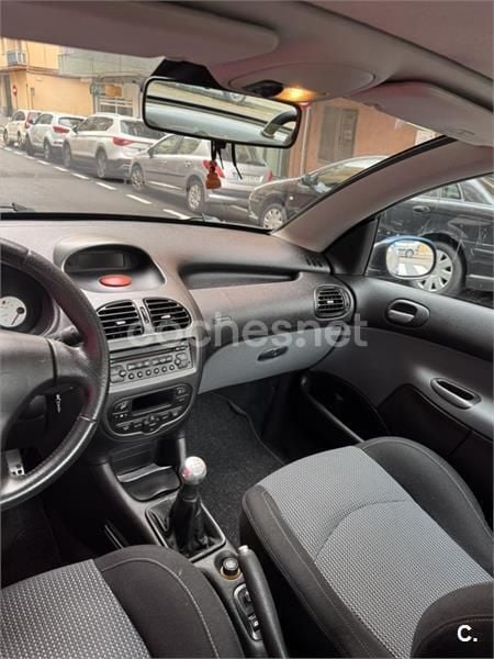 Azul Usado 2003 Peugeot 206 Descapotable | 3299 € (Precio justo) - Imagen 1/4