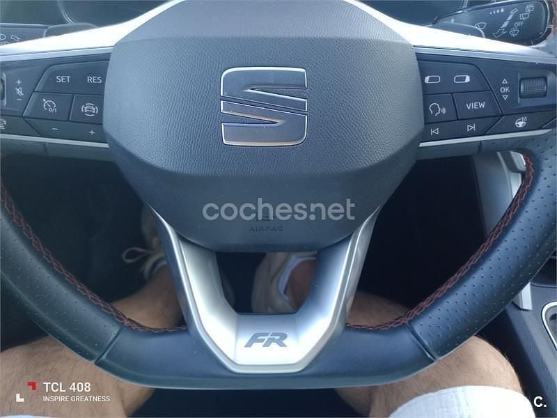 Rojo Usado 2020 Seat Leon FR Familiar | 16.800 € (Precio justo) - Imagen 1/4