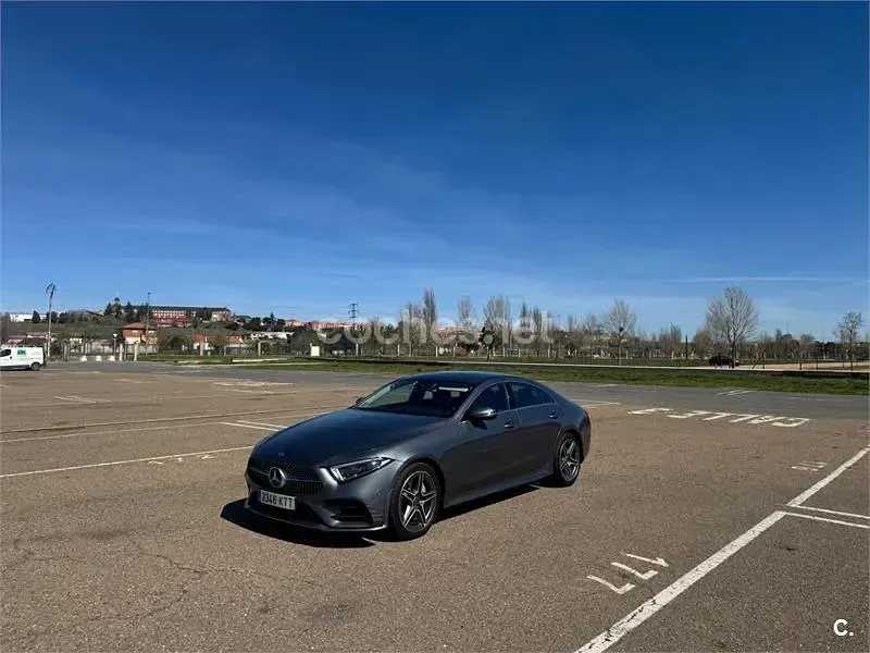 Usado Mercedes CLS350 286 CV (210 kW) 2019 Gris / plata Coupe