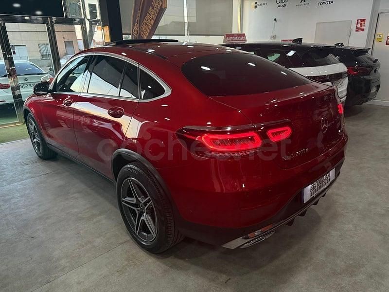 Usado Mercedes GLC220 194 CV (142 kW) 2021 Rojo Coupe