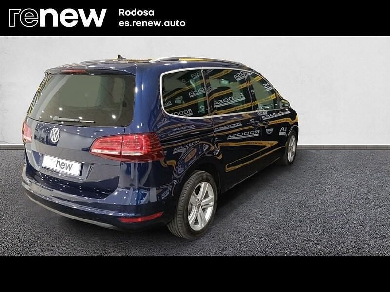 Usado VW Sharan Advance 184 CV (135 kW) 2018 Azul Monovolumen