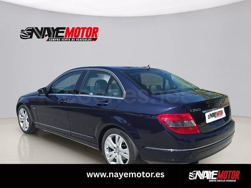 Usado Mercedes C200 Edition 136 CV (100 kW) 2010 Azul Berlina