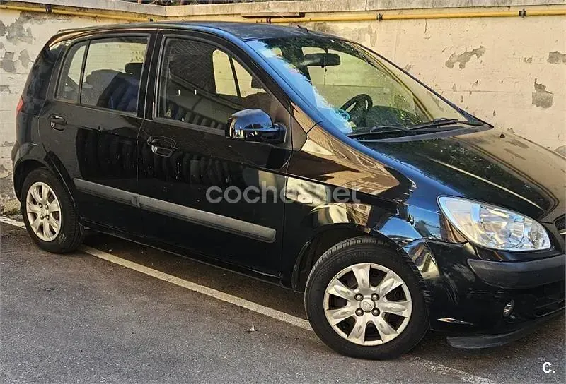 Usado Hyundai Getz GLS 106 CV (77 kW) 2007 Negro Utilitario