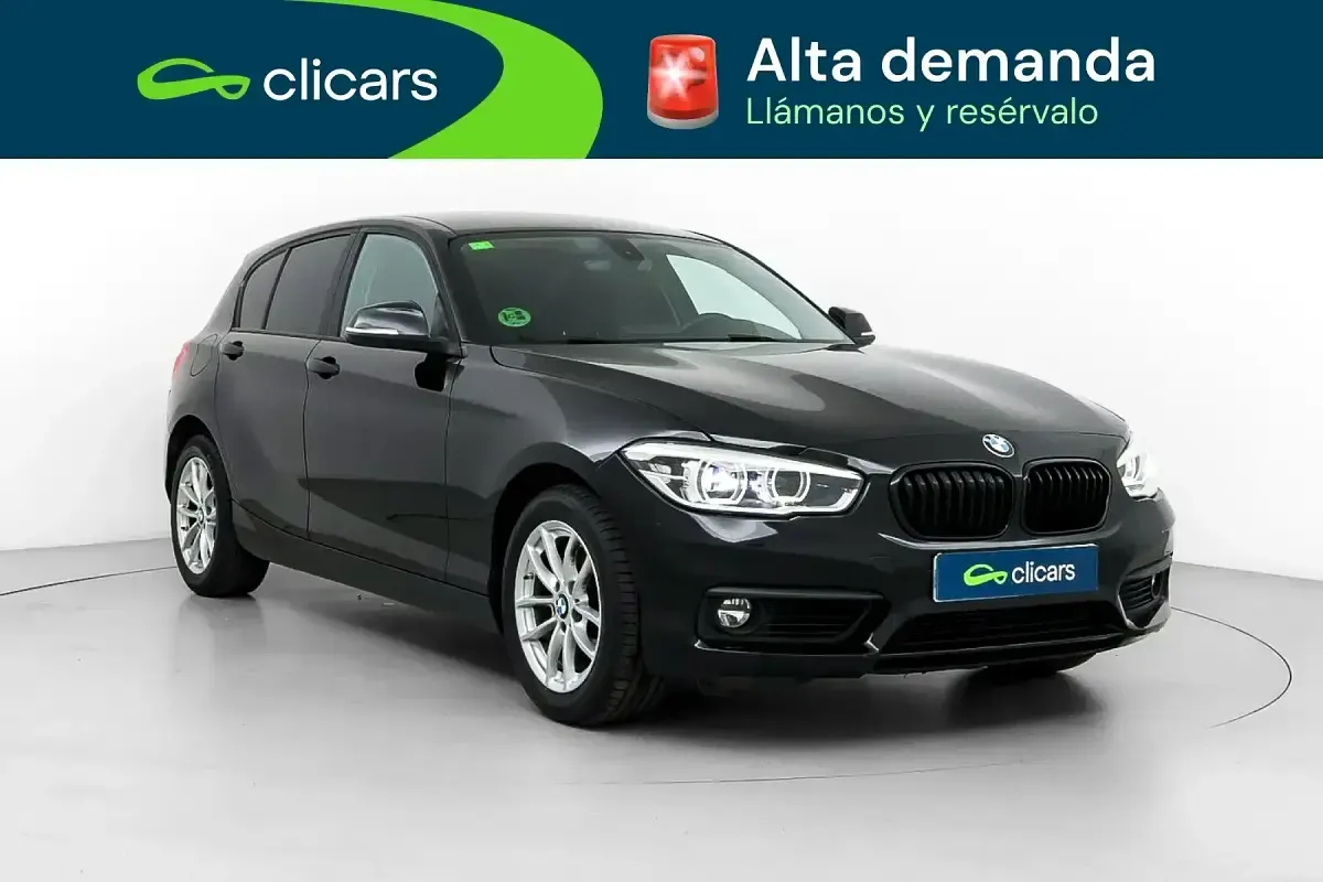 Usado BMW 116 109 CV (80 kW) 2019 Negro Utilitario