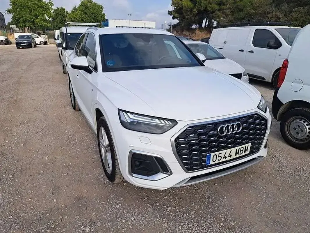 Usado Audi Q5 Sportback S-Line 204 CV (150 kW) 2022 Blanco SUV