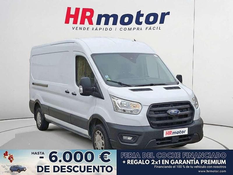 Blanco Usado 2022 Ford Transit Trend Van | 17.350 € (Super precio) - Imagen 1/4