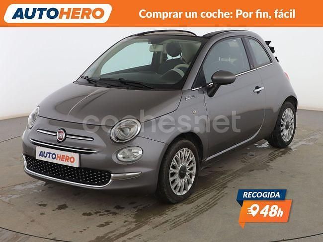 Gris / plata Usado 2021 Fiat 500C Dolcevita Descapotable | 12.599 € (Precio justo) - Imagen 1/3