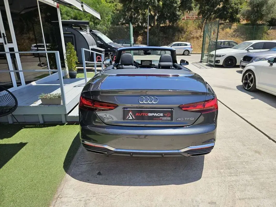 Usado Audi A5 Cabriolet S-Line 204 CV (150 kW) 2020 Gris Descapotable