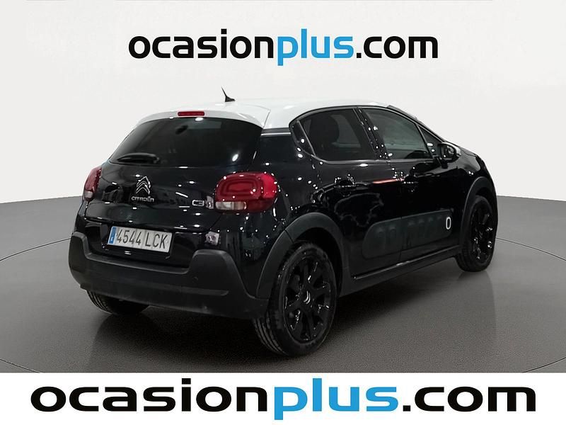 Usado Citroën C3 PureTech 110 CV (80 kW) 2019 Negro Utilitario