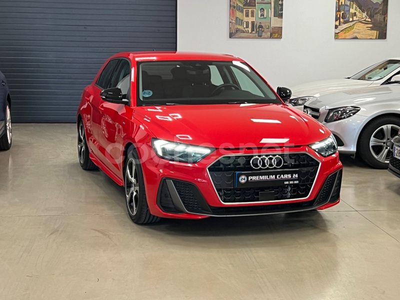 Rojo Usado 2022 Audi A1 Sportback S-Line Utilitario | 22.490 € (Precio justo) - Imagen 1/4