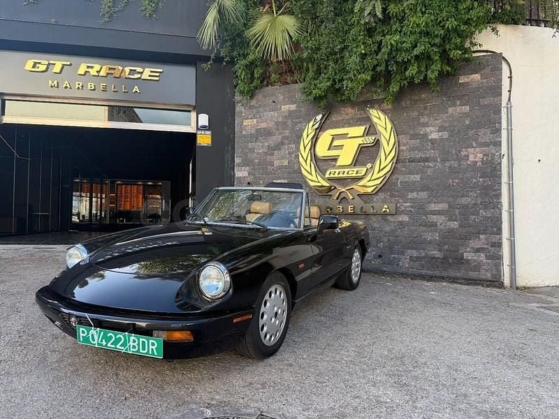 Usado Alfa Romeo Spider 126 CV (92 kW) 1991 Negro Descapotable