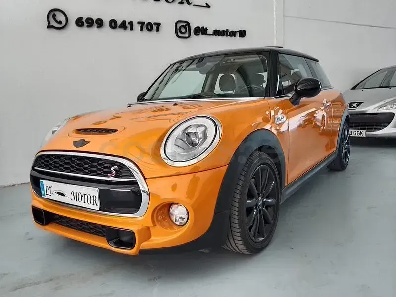 Usado Mini Cooper S 192 CV (141 kW) 2016 Naranja Utilitario