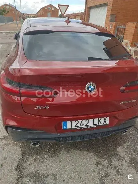 Usado BMW X4 190 CV (139 kW) 2020 Rojo SUV