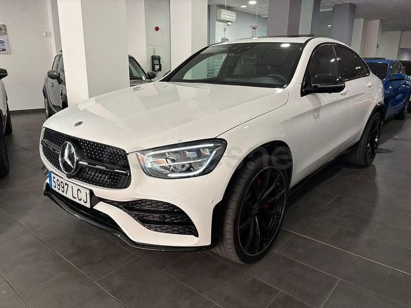 Usado Mercedes GLC220 194 CV (142 kW) 2019 Blanco Coupe