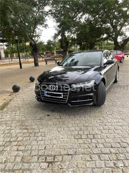 Usado Audi A6 190 CV (139 kW) 2018 Negro Berlina