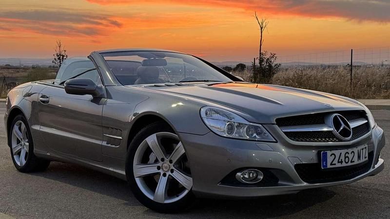 Usado Mercedes SL350 315 CV (231 kW) 2012 Gris Coupe