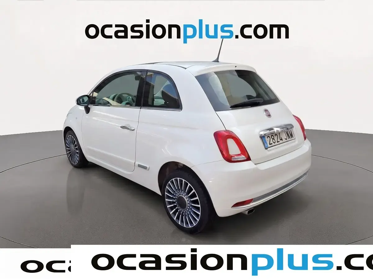 Usado Fiat 500 Lounge 69 CV (50 kW) 2017 Blanco Utilitario