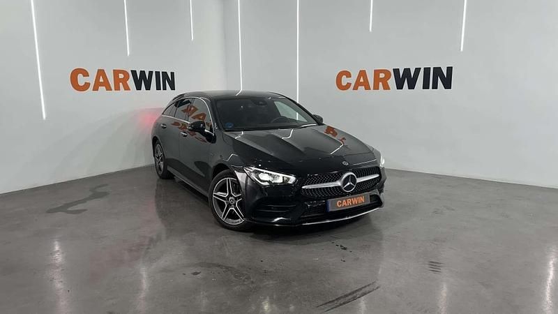Negro Usado 2021 Mercedes CLA250e Shooting Brake Familiar | 26.900 € (Buen precio) - Imagen 1/4