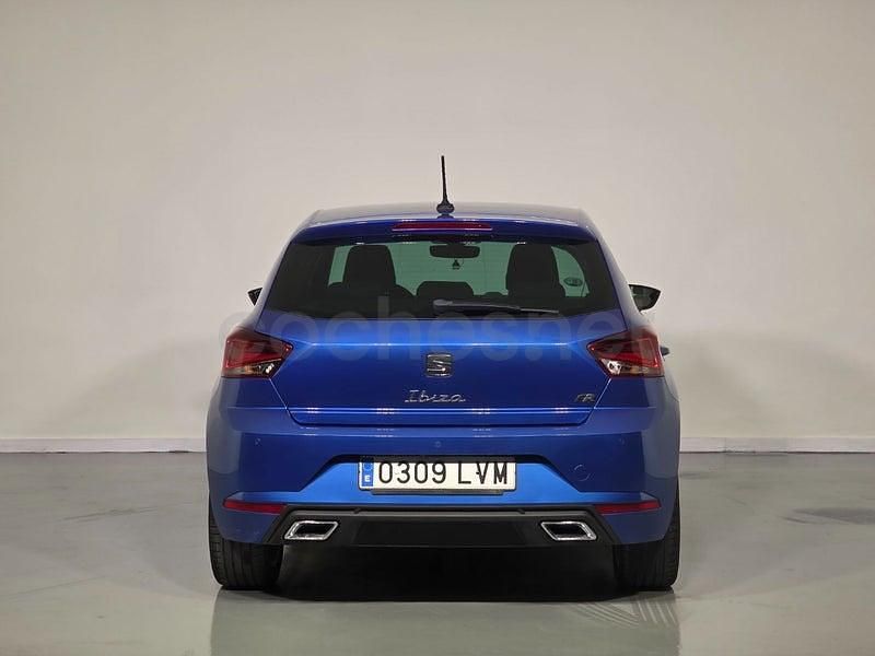 Usado Seat Ibiza FR 110 CV (80 kW) 2021 Azul Utilitario