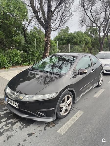 Usado Honda Civic Type S 140 CV (102 kW) 2007 Marrón Berlina