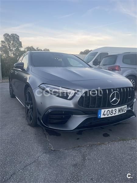 Usado Mercedes A45 AMG 421 CV (309 kW) 2021 Gris / plata Berlina