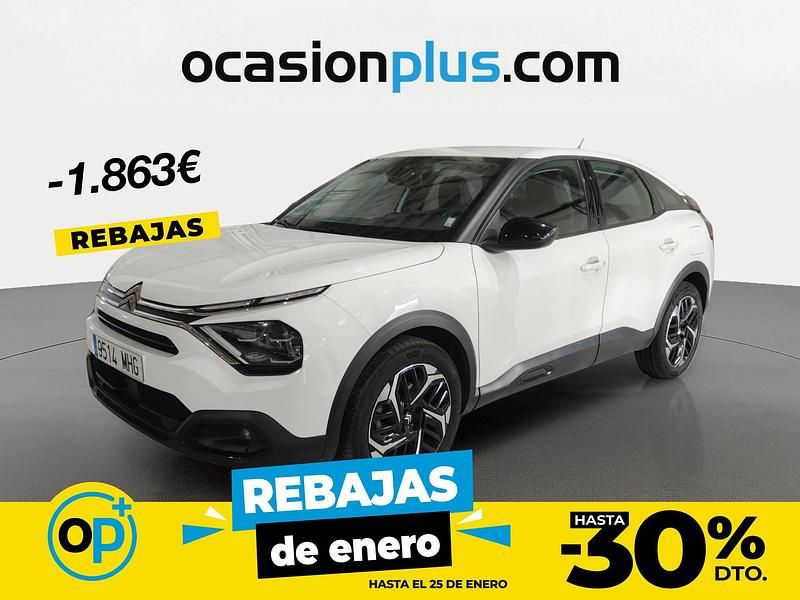 Blanco Usado 2023 Citroën C4 Feel Berlina | 12.800 € (Precio justo) - Imagen 1/4