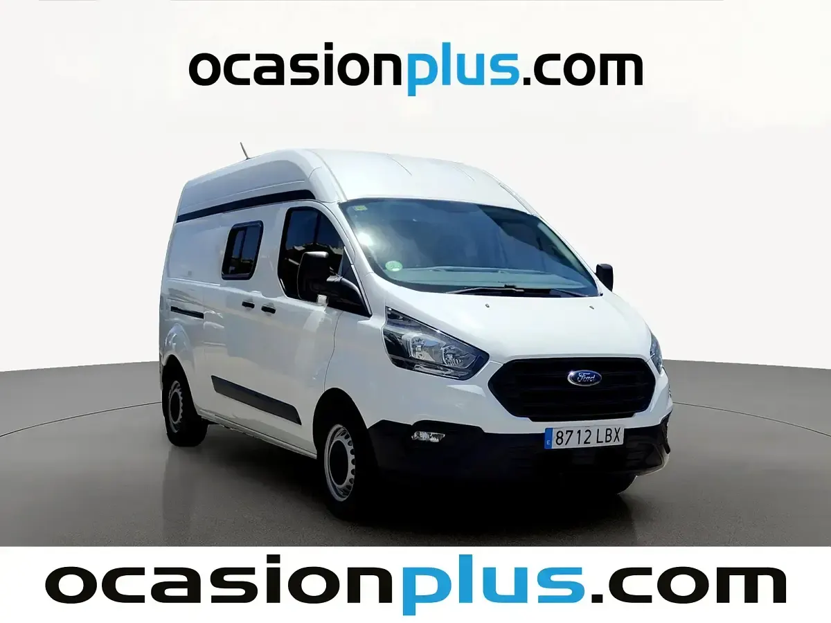 Usado Ford Transit Custom Trend 130 CV (95 kW) 2019 Blanco Berlina