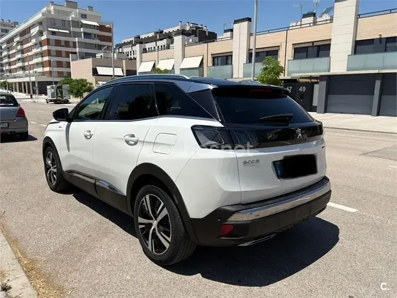 Usado Peugeot 3008 GT-line 225 CV (165 kW) 2021 Blanco SUV