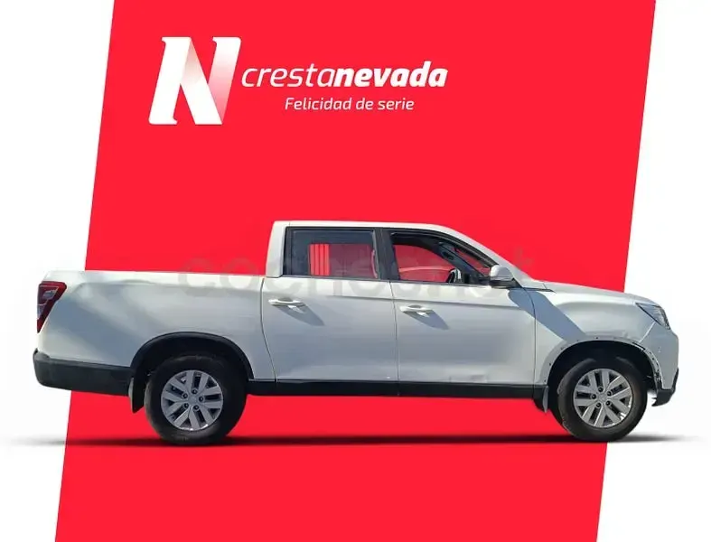 Usado SsangYong Musso 202 CV (148 kW) 2023 Blanco Pickup/Camioneta