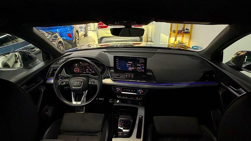 Usado Audi Q5 S-Line 204 CV (150 kW) 2021 Negro SUV