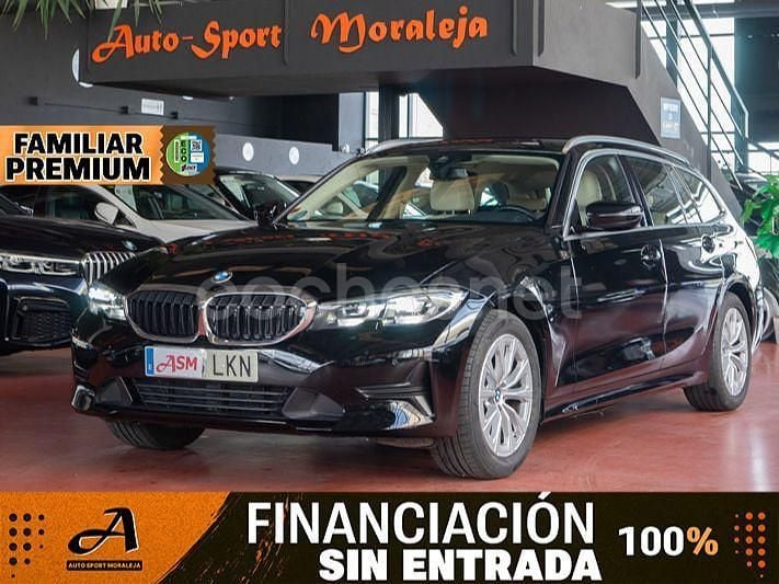 Negro Usado 2020 BMW 318 Sport Line Familiar | 22.900 € (Precio justo) - Imagen 1/4