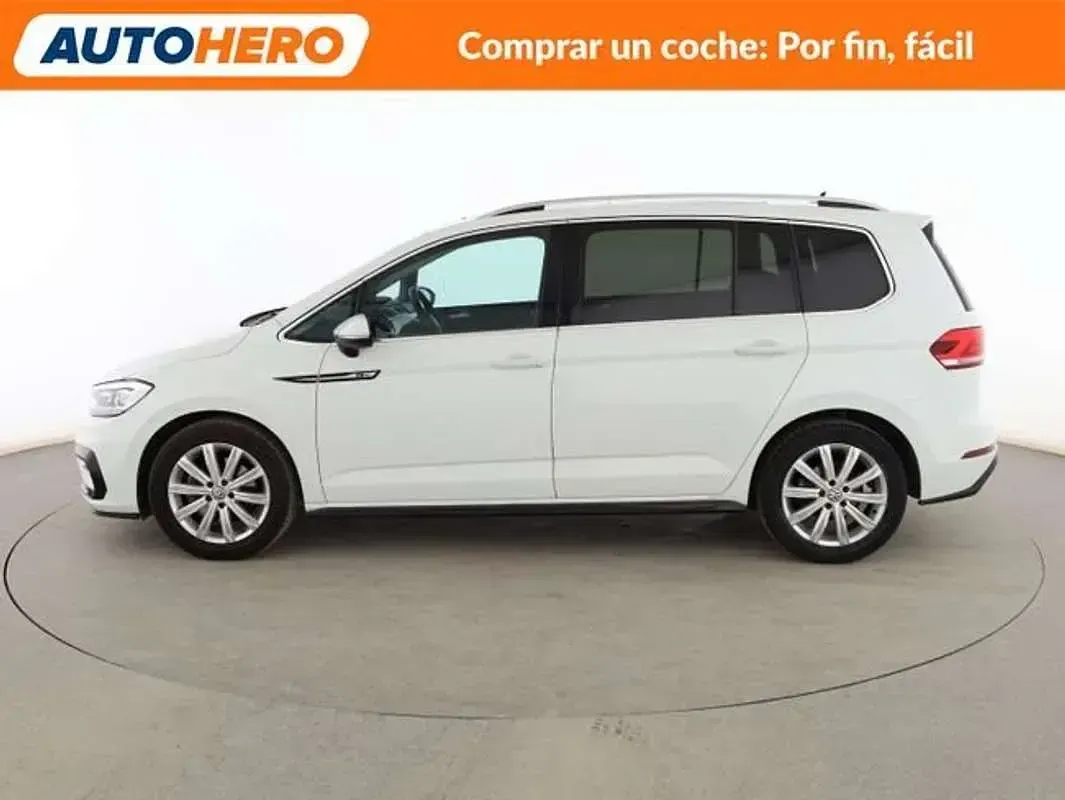 Usado VW Touran 150 CV (110 kW) 2018 Blanco Monovolumen
