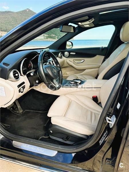 Usado Mercedes C350e 279 CV (205 kW) 2016 Negro Berlina