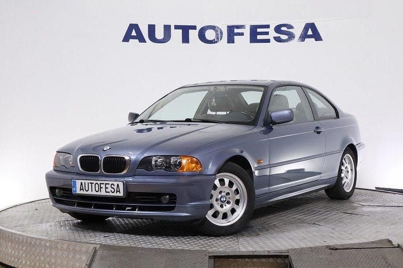 Usado BMW 318 118 CV (86 kW) 2001 Gris azulado Coupe
