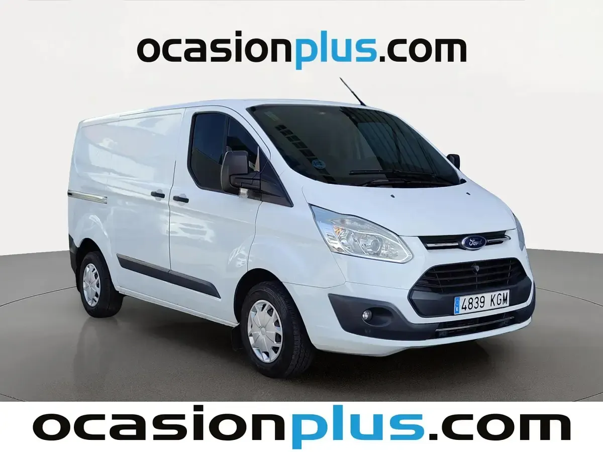 Usado Ford Transit Custom Trend 105 CV (77 kW) 2017 Blanco Van