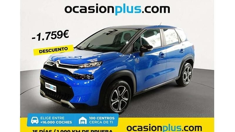 Azul Usado 2024 Citroën C3 Aircross PureTech SUV | 12.810 € (Buen precio) - Imagen 1/4