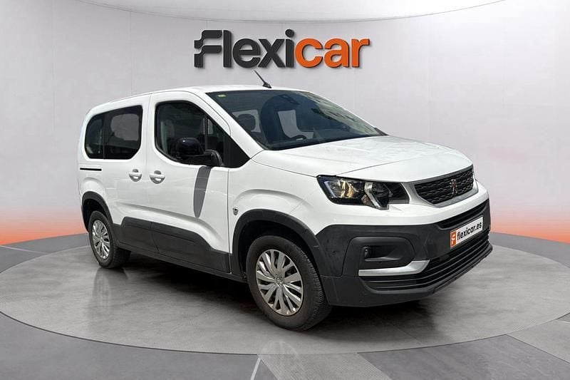 Blanco Usado 2022 Peugeot Rifter Active Monovolumen | 17.890 € (Buen precio) - Imagen 1/4